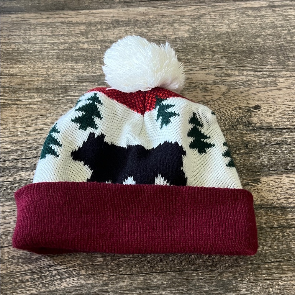 #143. 🪷Old navy bear knit winter hat